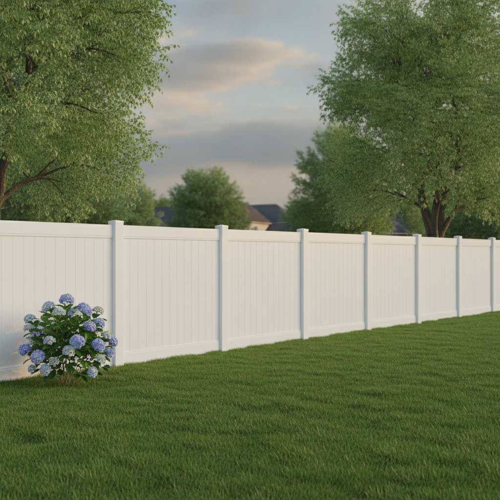 vinyl fence